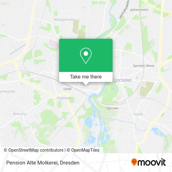 Карта Pension Alte Molkerei