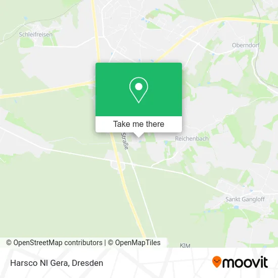 Карта Harsco Nl Gera