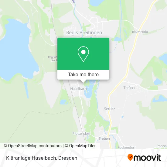 Карта Kläranlage Haselbach