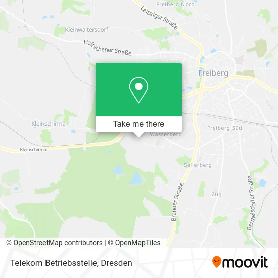 Карта Telekom Betriebsstelle
