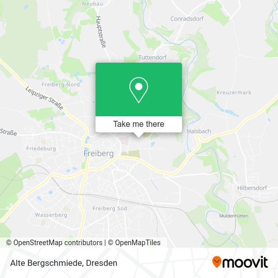 Карта Alte Bergschmiede