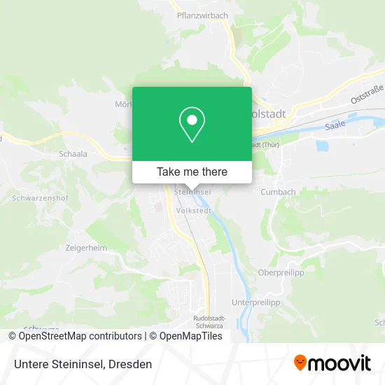 Карта Untere Steininsel