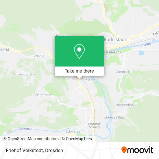 Карта Friehof Volkstedt