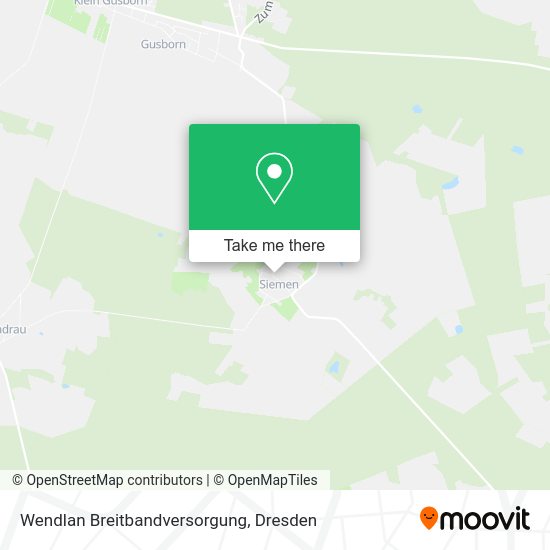 Карта Wendlan Breitbandversorgung