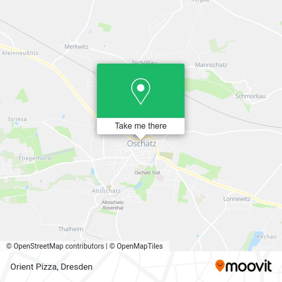 Карта Orient Pizza