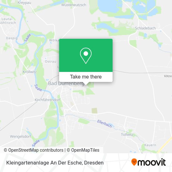 Карта Kleingartenanlage An Der Esche