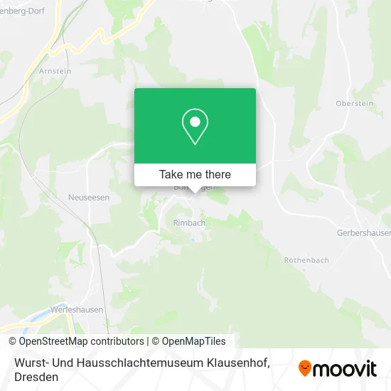 Карта Wurst- Und Hausschlachtemuseum Klausenhof