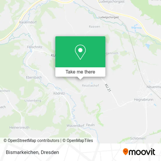 Карта Bismarkeichen