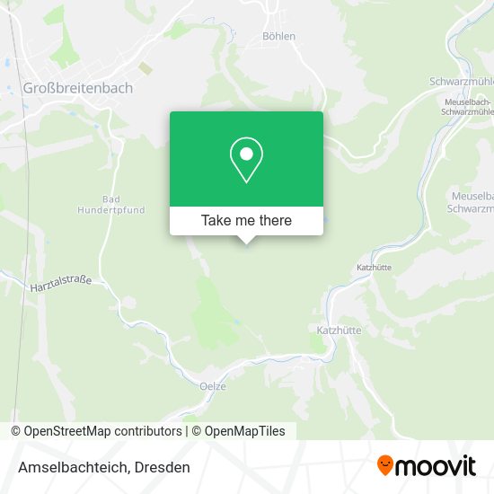 Карта Amselbachteich