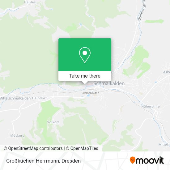 Карта Großküchen Herrmann