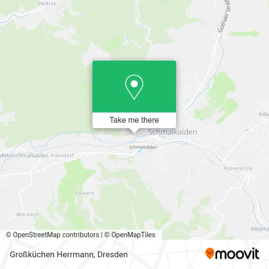Карта Großküchen Herrmann