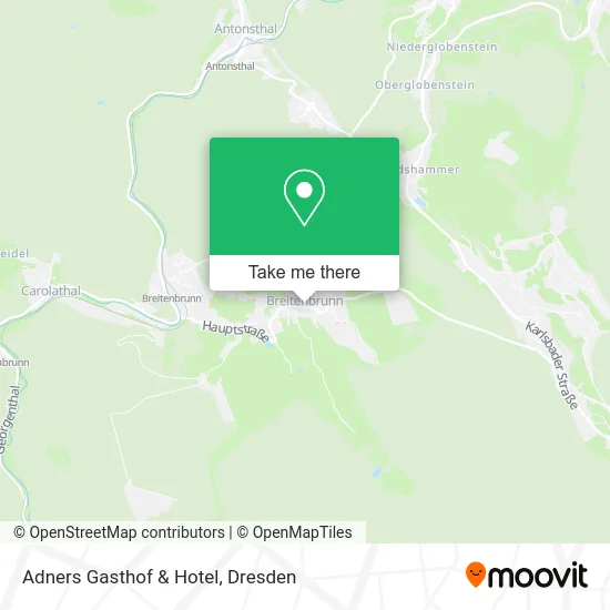 Карта Adners Gasthof & Hotel