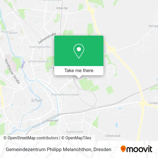 Карта Gemeindezentrum Philipp Melanchthon