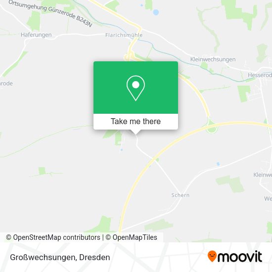 Карта Großwechsungen
