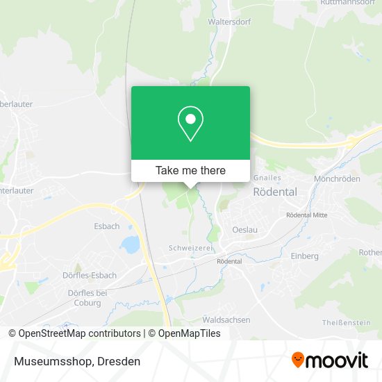 Museumsshop map