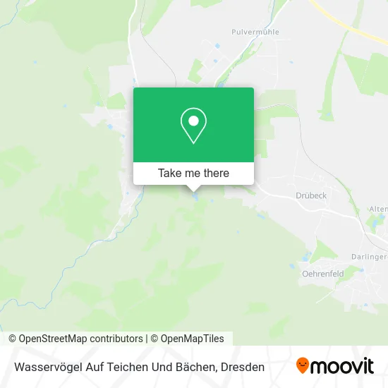 Карта Wasservögel Auf Teichen Und Bächen