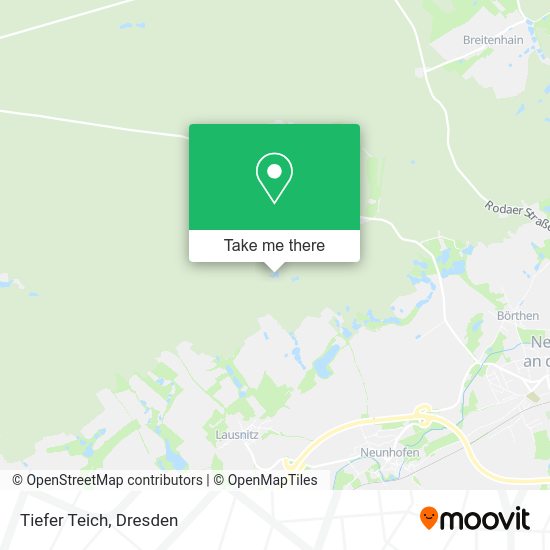 Карта Tiefer Teich