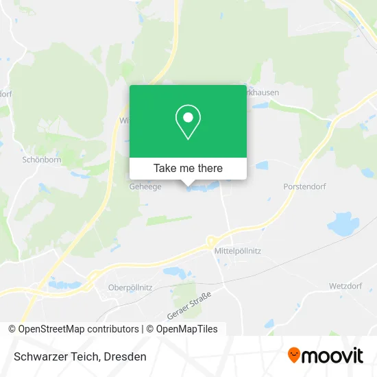 Карта Schwarzer Teich