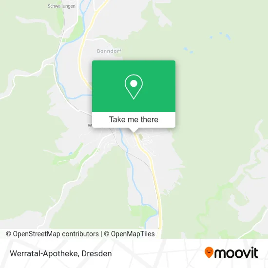Карта Werratal-Apotheke