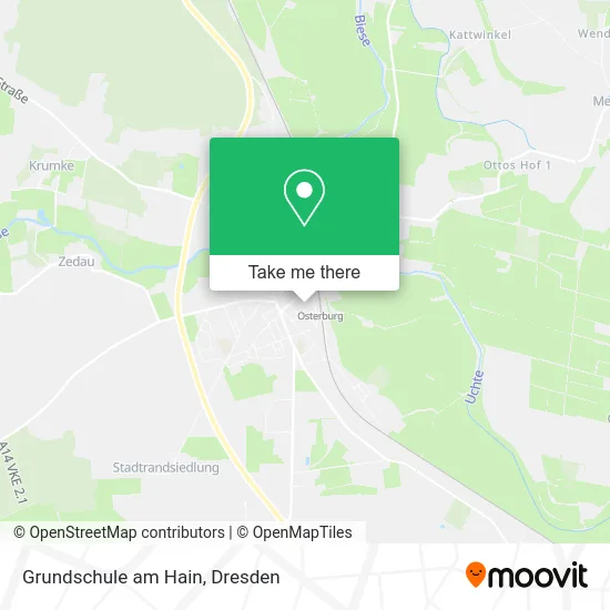 Карта Grundschule am Hain