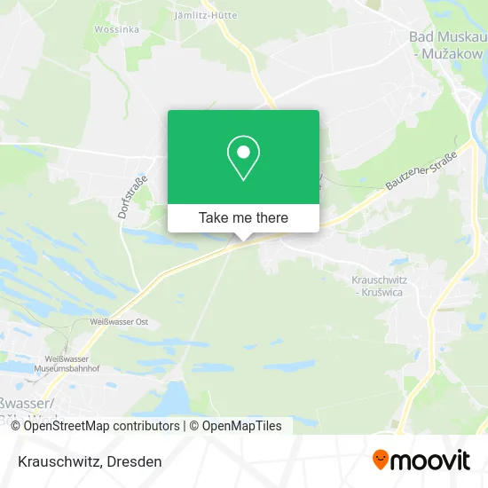 Карта Krauschwitz