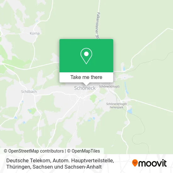 Карта Deutsche Telekom, Autom. Hauptverteilstelle