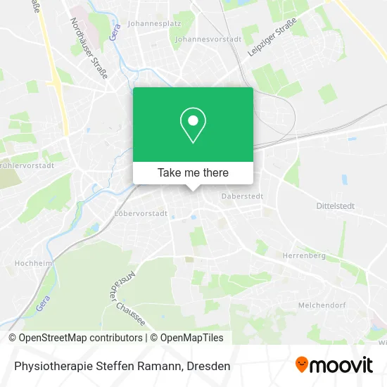 Карта Physiotherapie Steffen Ramann