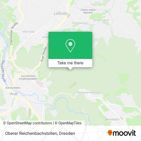 Карта Oberer Reichenbachstollen