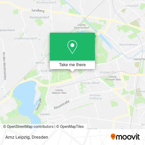 Карта Amz Leipzig