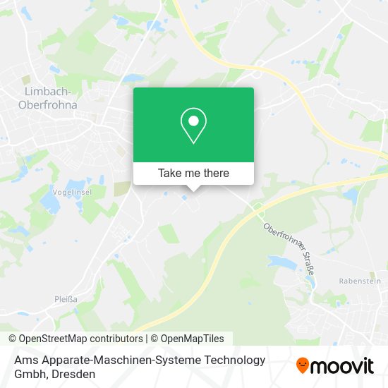 Карта Ams Apparate-Maschinen-Systeme Technology Gmbh