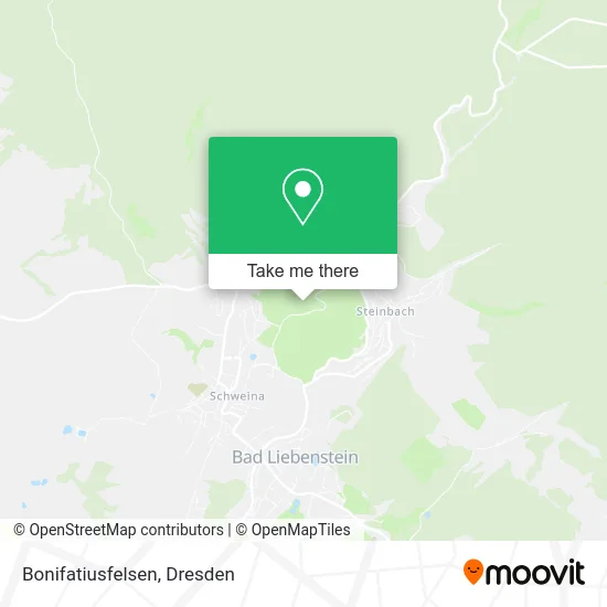 Карта Bonifatiusfelsen