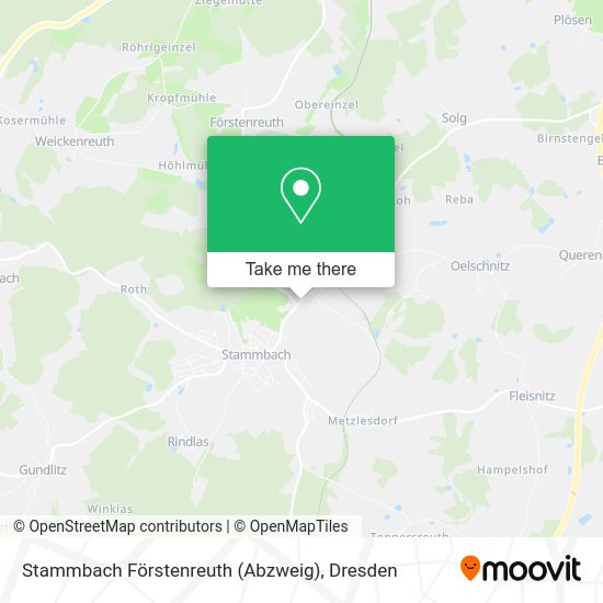 Карта Stammbach Förstenreuth (Abzweig)