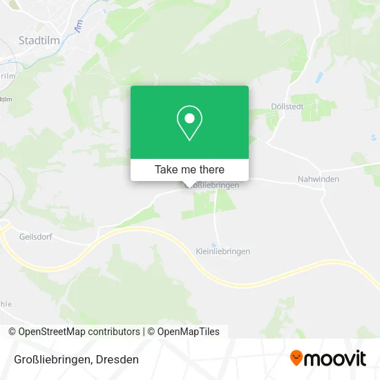 Карта Großliebringen