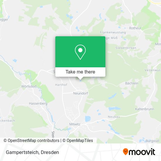 Карта Gampertsteich