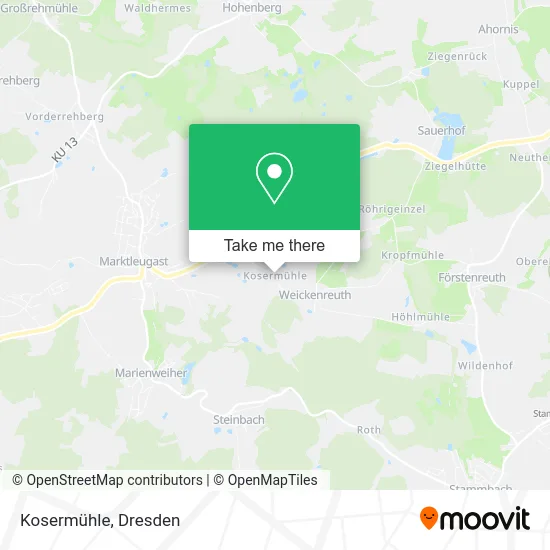 Карта Kosermühle