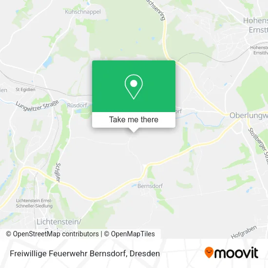Карта Freiwillige Feuerwehr Bernsdorf