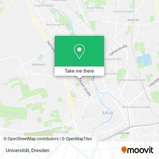 Карта Universität