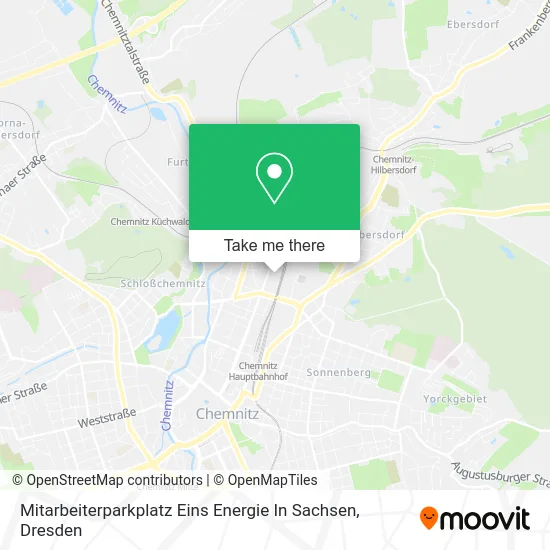 Карта Mitarbeiterparkplatz Eins Energie In Sachsen