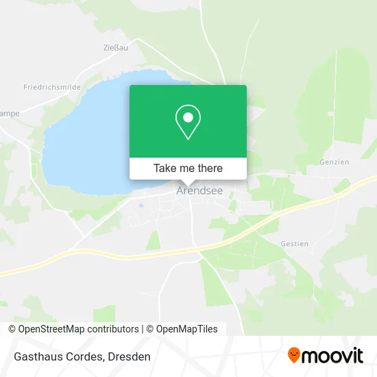 Карта Gasthaus Cordes