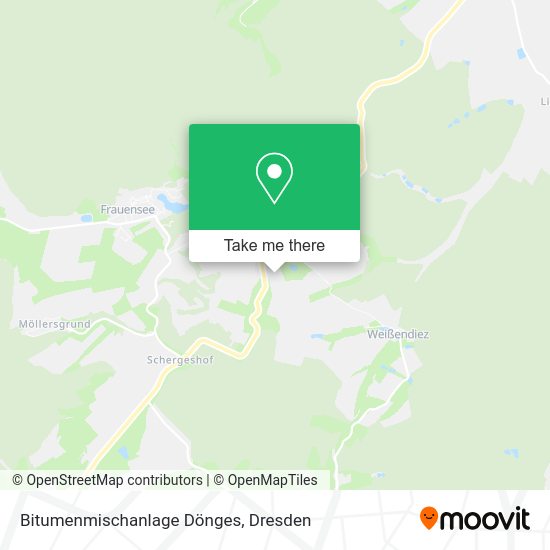Карта Bitumenmischanlage Dönges