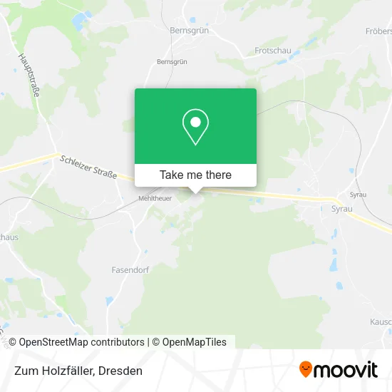 Карта Zum Holzfäller