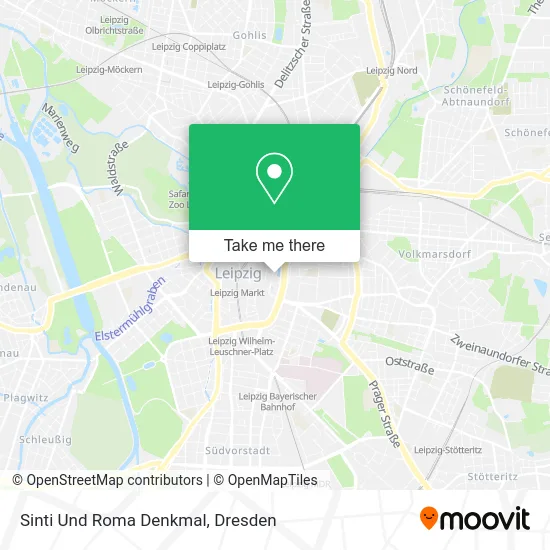 Карта Sinti Und Roma Denkmal