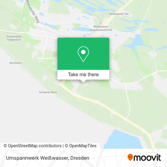 Карта Umspannwerk Weißwasser