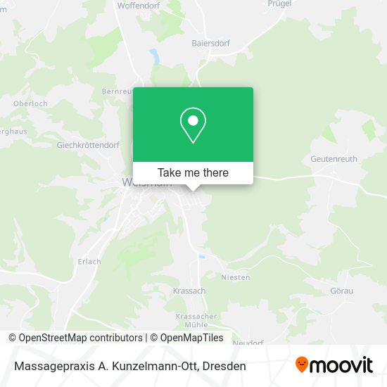 Карта Massagepraxis A. Kunzelmann-Ott