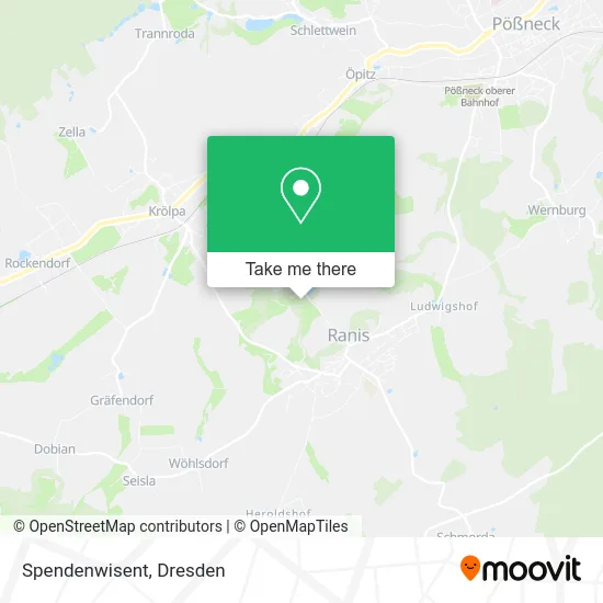 Карта Spendenwisent