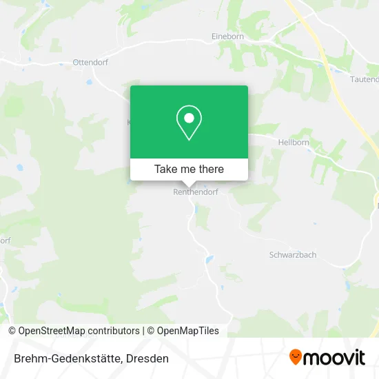 Карта Brehm-Gedenkstätte