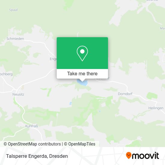 Карта Talsperre Engerda