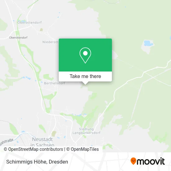 Карта Schimmigs Höhe