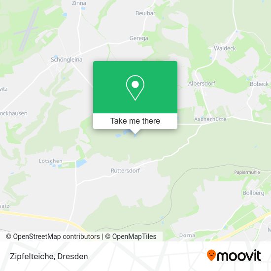 Карта Zipfelteiche