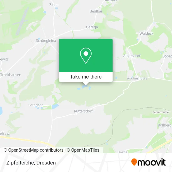 Карта Zipfelteiche